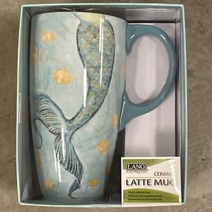 Sirena 18 oz. Taza Latte de Chad Barrett de Lang Companies - Imagen 1 de 4