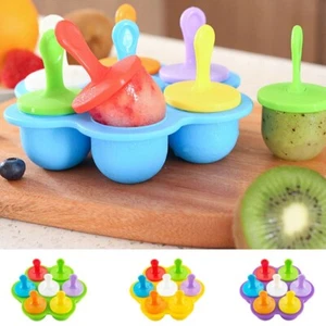 High Quality Food Grade Silicone Mini Ice Lolly Cream Maker Mold Tray For Diy - Picture 1 of 10
