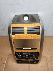2007-2009 Chrysler Aspen Center Dash Bezel Clock Vents Climate Controls 3386860 - Picture 1 of 11
