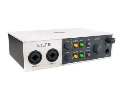 Universal Audio Volt 2 2-in/2-out USB 2.0 Audio Interface w/ Built-In Mic Preamp - Image 1 of 4