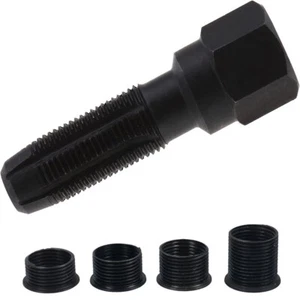 Bujía de 14 mm re-roscado reenhebrador reparación grifo herramienta escariador insertos auto coche kit - Imagen 1 de 12