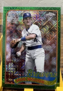 2024 Topps Cromo Paul Molitor Paquete Plata Mojo Verde/99 - Cerveceros - Imagen 1 de 6