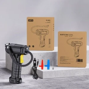 Electric Car Air Tire Pump Compressor USB Rechargeable 150PSI Pump Convenient - Picture 1 of 15