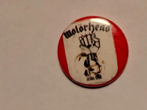 Motorhead music button vintage metal hardrock SMALL BUTTON rock 10 - Picture 1 of 1