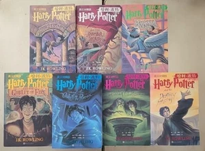 Harry Potter Bilingual English/Chinese Side-by-Side 7 Book Set - Picture 1 of 24