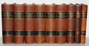 MEYERS KLEINES KONVERSATIONS-LEXIKON,7.AUFLAGE,FARBIGE CHROMOS,9 BÄNDE,1914,RAR - Bild 1 von 7