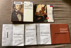 Mendelssohn : The Symphonies - Christoph Von Dohnanyi BOX 3 CD - Ex-Library - Picture 1 of 1