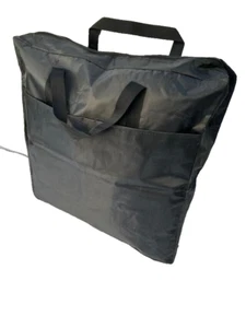 KEEP NET LANDING NET STINK BAG MATCH FISHING BLACK ZIPPED TOP CARRY HANDLES - Picture 1 of 5