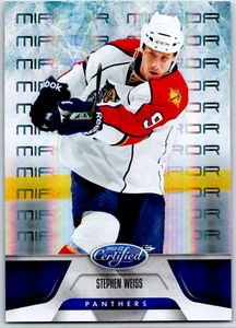 🏒 11-12 PANINI CERTIFIED BLUE MIRROR - STEPHEN WEISS /99 #130 FLORIDA PANTHERS - Picture 1 of 2