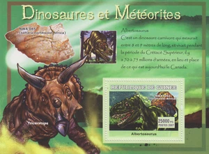 Dinosaurier+Meteoriten Guinea Postfrisch 3514 - Bild 1 von 1