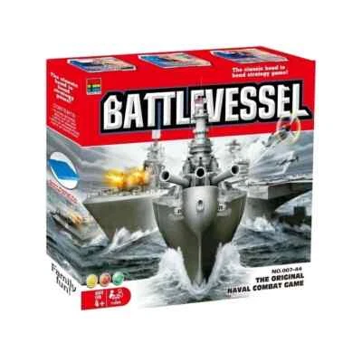 Classic Battlevessel (Battleship) Strategy Game Naval Combat Strategy Board Game - Image 1 of 4