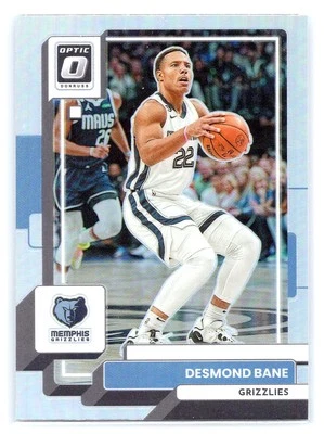 2022 Donruss Optic Basketball #190 Desmond Bane  Silver Holo  Memphis Grizzlies - Image 1 of 2