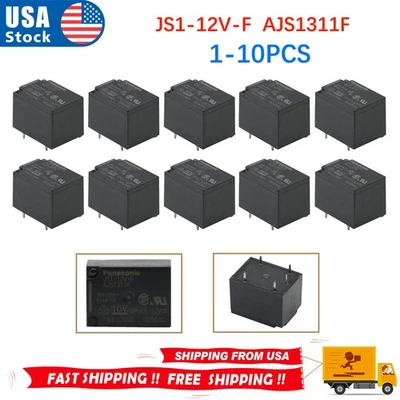 Lotes Para PANASONIC JS1 12V F Tipo JS Relé AJS1311F 12 BOBINA VDC 20613Q 10AMP Foto 1 de 4