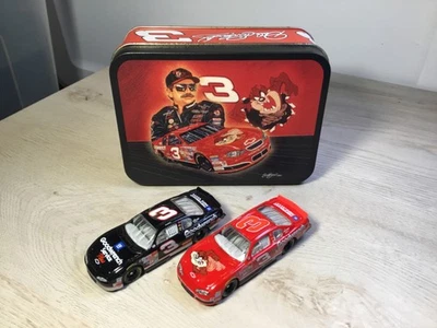 XRARE 2-1:64 Dale Earnhardt #3 TAZ HOT PROPERTY / GOODWRENCH 2000 NASCAR TIN SET - Image 1 of 4
