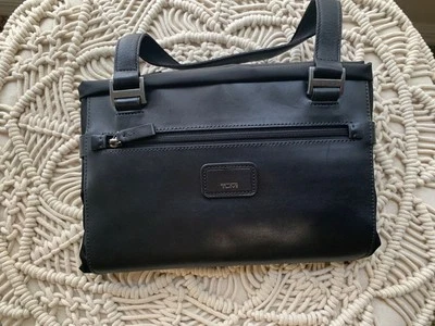 Tumi Nylon Duffel Bag with Leather Accents Pack A Way - Image 1 of 4