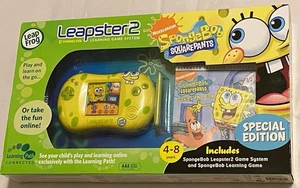 NEW Nickelodeon Leapfrog Leapster 2 SpongeBob SquarePants Learning Game System - Picture 1 of 5