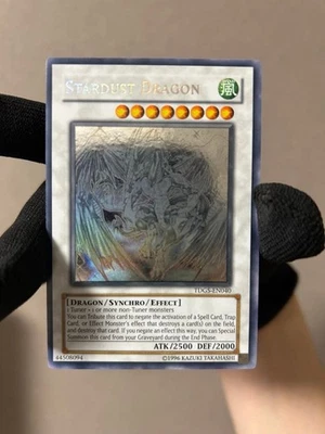 Stardust Dragon TDGS-EN040 Ghost Rare Holo Yu-Gi-Oh Card English Vintage - Image 1 of 4