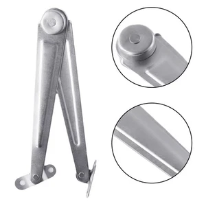 2X Long Cupboard Furniture Door Metal Straight Lid Support Hinge Stay-Tools 26cm - Picture 1 of 12