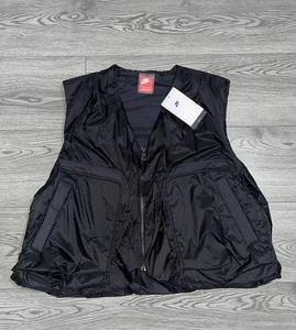 Nike Tech Men’s Woven Vest Gilet - Black - Loose Fit - XXL - HM4262-010  - Picture 1 of 10