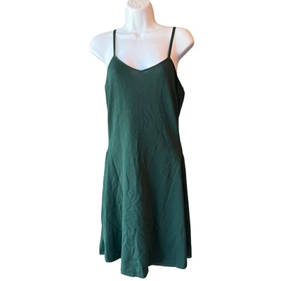 Sandro Paris Dark Green Slip Dress Women's Size Small/Medium? Use Measurements - Image 1 of 4