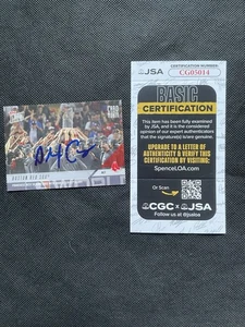JSA Cert Alex Cora signed 2018 Topps Now Card of Month #M-OCT Boston Red Sox - Picture 1 of 2