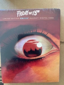 Friday the 13th 4K UHD Blu ray Limited edition steelbook NEW USA import - Picture 1 of 2