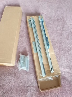 Heavy Duty Fully Extension Soft Close Concealed Undermount Drawer Runners Slides - Image 1 of 4