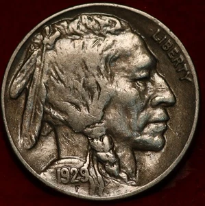 1929-S San Francisco Mint Buffalo Nickel - Picture 1 of 2