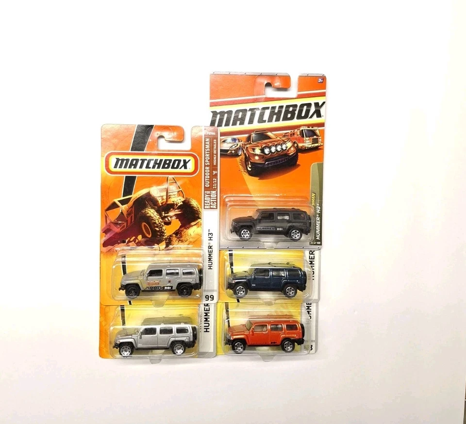 Matchbox Hummer H3 lot of 5. L2 - Image 1 of 4