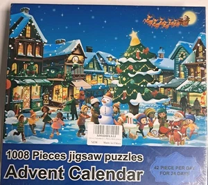 Advent Christmas Calender Jigsaw Puzzle 1008 Pieces - Picture 1 of 4