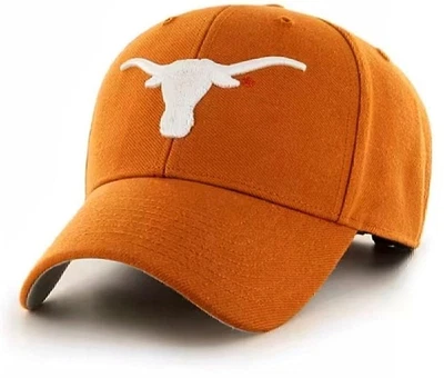 TEXAS LONGHORNS HAT ORANGE MVP NCAA COLLEGE FOOTBALL TEAM LOGO NEW CAP - Image 1 of 3