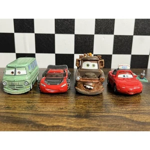 Disney Pixar TOONS Heavy Metal Mcqueen, Mater, Mia & Fillmore Diecast 1:55 Lot - Bild 1 von 13
