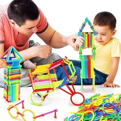 The Best Smart Stick 200 Puzzle Building Blocks Toy Game for 3-8 Years Old Kids - Image 1 of 4