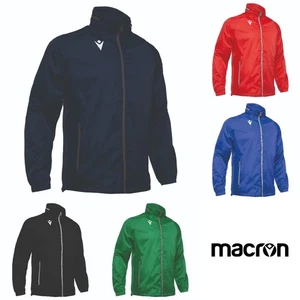 WINDBREAKER FULL ZIP HOOD PRAIA HERO - MACRON - Sizes from 3XS to 4XL - Picture 1 of 14