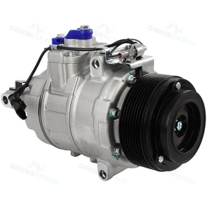 Compresor de aire acondicionado con embrague para BMW 335i GT 435i 535d 535i 640i 740Li M235i M3 M5 - Imagen 1 de 8