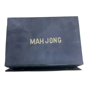 MAH JONG Game 150 Tiles Boardgame Chinese Black Carry Case Jackpot Four Winds - Picture 1 of 7