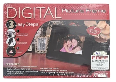 Digital Picture Frame 7" Viewable Image - Image 1 of 4