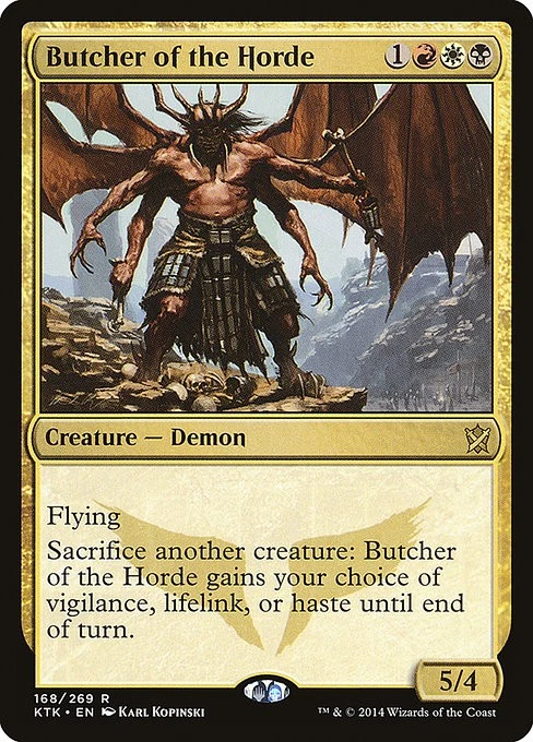 Butcher of the Horde Regular - Khans Of Tarkir MTG-NM - Image 1 of 1