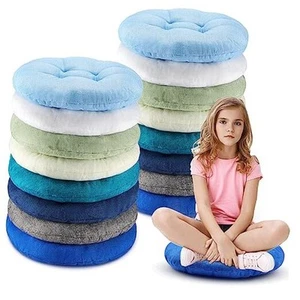 16 Inch Round Floor Cushions for Kids and Toddlers, Flexible Seating - Picture 1 of 7