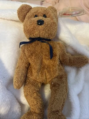 Ty Beanie Babies Curly The Bear Plush Toy - 4052 - Image 1 of 4