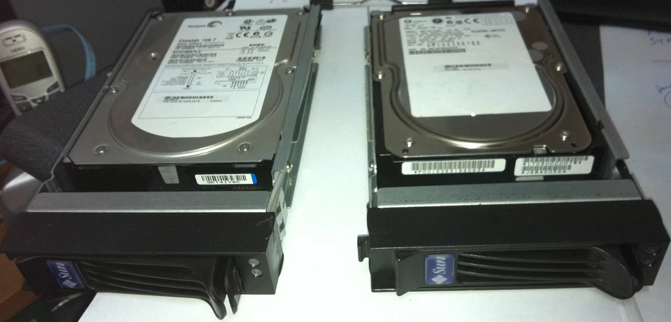 11x SUN X9256A 73.4GB 10000 RPM P/N: 370-6689 Hard Disk Drive with SUN Tray - Image 1 of 1