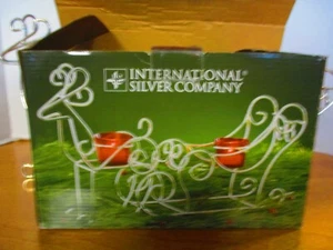 International Silver Company, Rentier & Schlitten Votivkerzenhalter, top - Bild 1 von 6