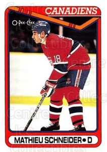 1990-91 Topps Tiffany #372 Mathieu Schneider - Picture 1 of 1