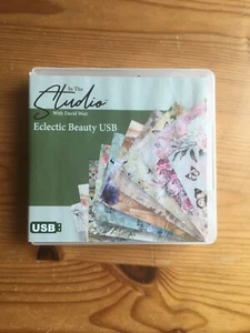 Reispapier Design USB - Eklektische Schönheit, im Studio, David Wait, Basteln - Bild 1 von 4