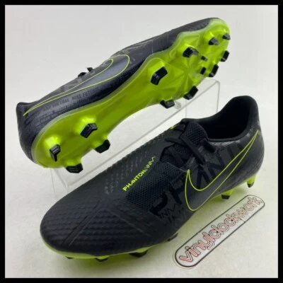 Botines de fútbol Nike Phantom Venom FG para hombre talla 9,5 negros Volt AO0566-007 Foto 1 de 4