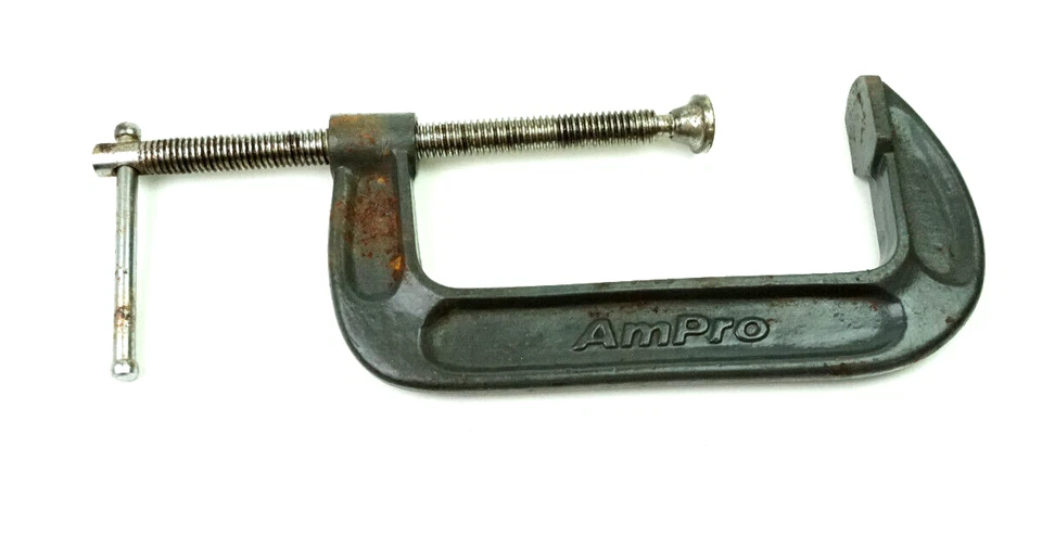 Abrazadera C AmPro 6" Foto 1 de 4