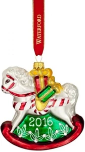 Waterford 249724 Ornamento per il primo cavallo a dondolo nostalgico del bambino - Foto 1 di 2