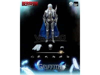 Berserk Action Figura 1/6 Griffith (reborn Band Of Falcon) 30 Cm Threezero - Imagen 1 de 4