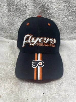 Philadelphia Flyers Unisex Baseball Cap Black By Twins Enterprise - Image 1 of 4