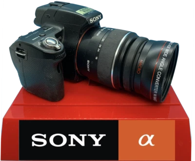 Ultra Wide Angle Macro Fisheye lens for Sony Alpha A7 A77 A65 A58 18-135 16-105 - Image 1 of 4